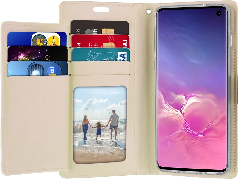 Goospery Rich Diary for iPhone 7 Plus / 8 Plus - hot pink