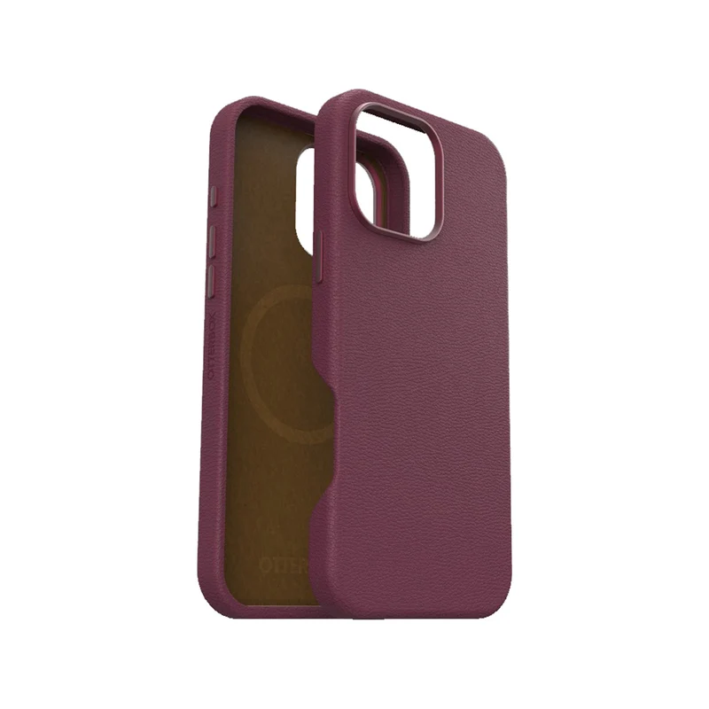 OtterBox Symmetry Cactus Phone Case for iPhone 16 Pro Max - Maroon - Red