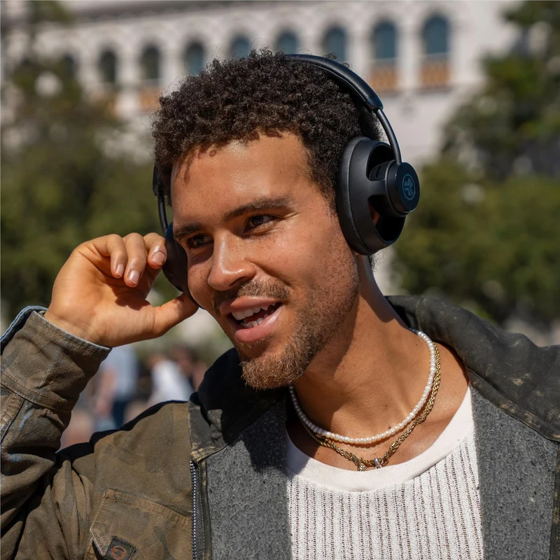 JLab JBuds Open Wireless Open Ear Headphones (Black)