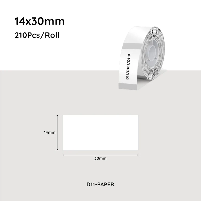 NIIMBOT Thermal Label Paper Waterproof Sticker for D11/D101/D110