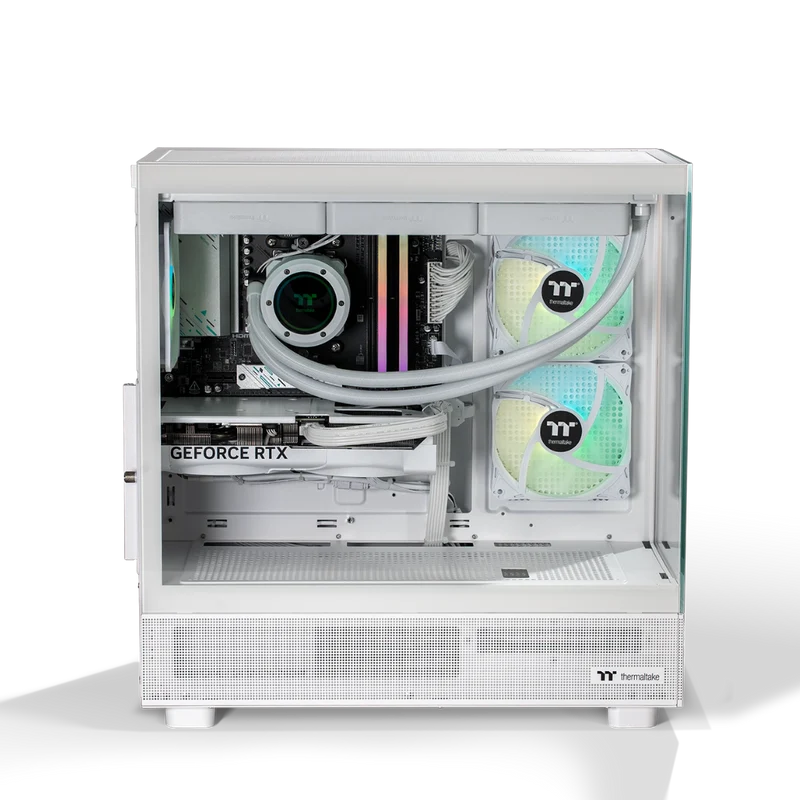 Thermaltake Horizon PRO V2 Snow Gaming Desktop PC (AMD 7600 / RTX 5070 / 32GB RAM)