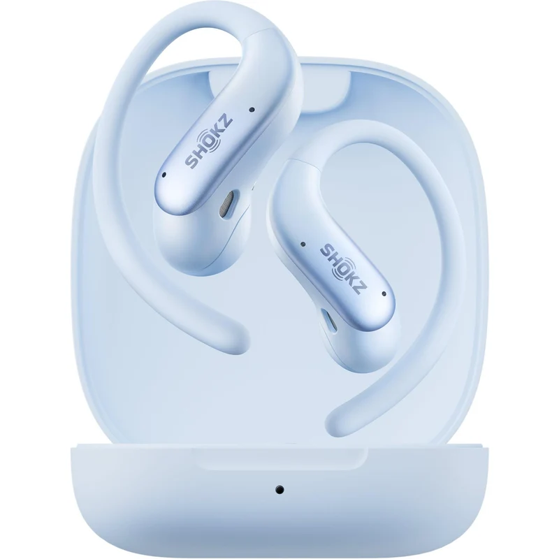 Shokz OpenFit Air 2 Open-Ear Headphones (Ice Blue)