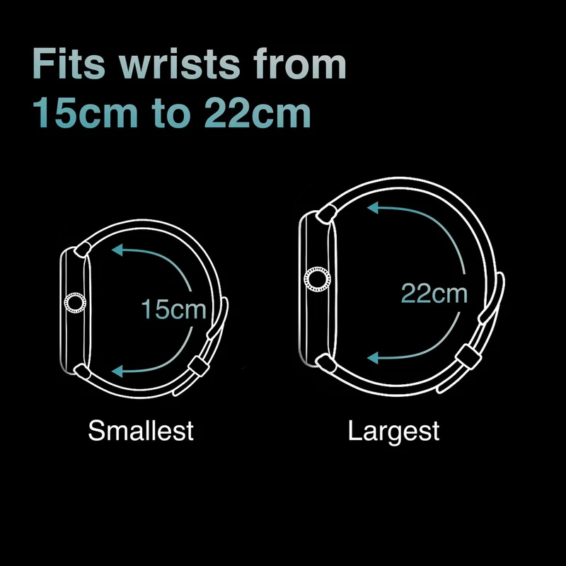 V-Fitness GPS Smart Watch with 2.1 Inch AMOLED Display (Black)