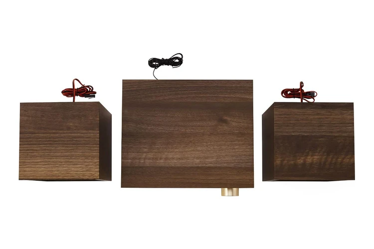 Crosley Parker FM Radio and CD Player with Bluetooth (Walnut)