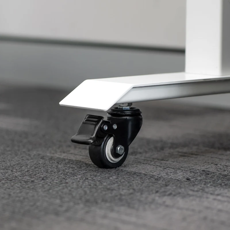 Desky Lockable Desk Casters - Fits Dual Mini & Single Models (M10)
