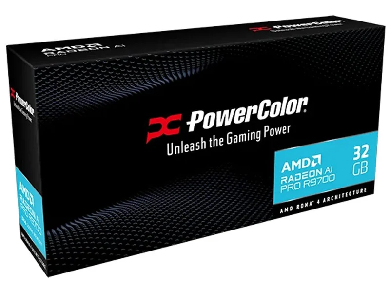 PowerColor Radeon AI PRO R9700 32GB GDDR6 Graphics Card
