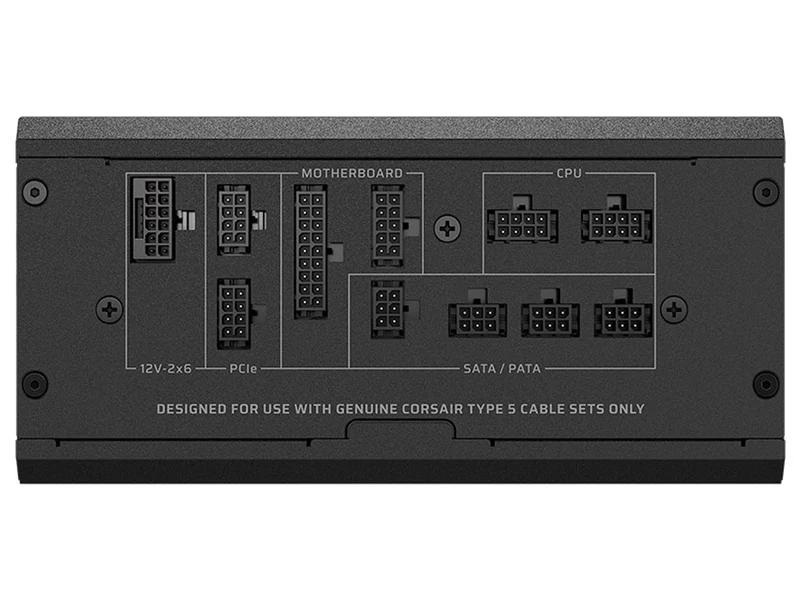 Corsair 1000W HX1000i SHIFT Cybenetics Platinum Fully Modular PCIe 5.1 ATX 3.1 Power Supply (CP-9020265-AU)