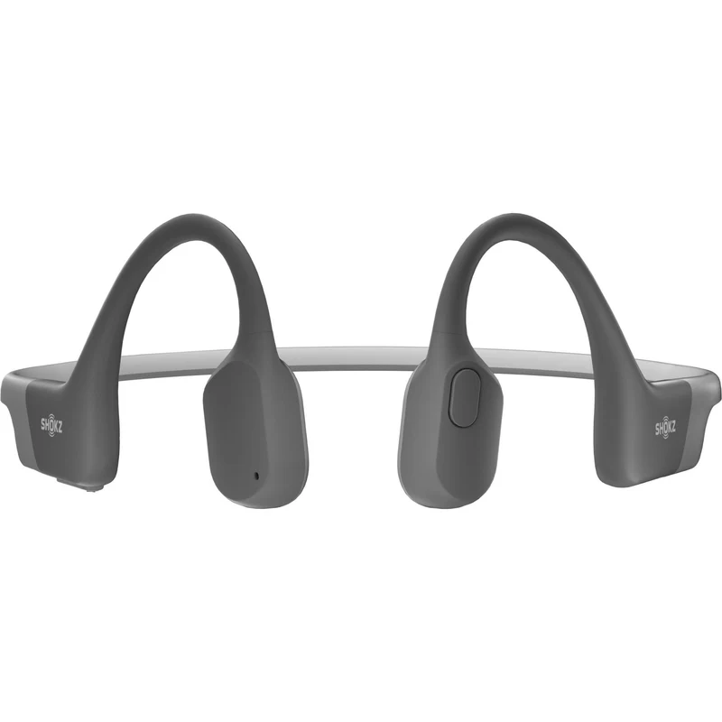 Shokz OpenRun Wireless Open-Ear Headphones (Grey)