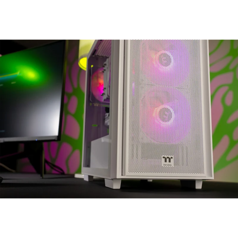 Thermaltake Genesis Ultimate V5 Snow Gaming Desktop PC (AMD 5600 / RTX 5060 / 16GB RAM)