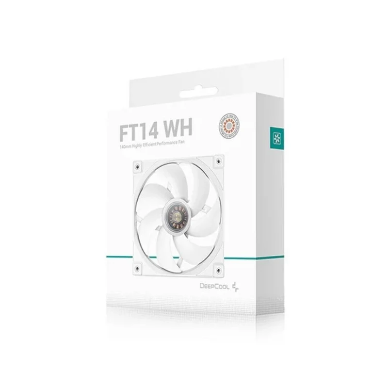 DeepCool FT14 140mm High Performance Cooling Fan (White)