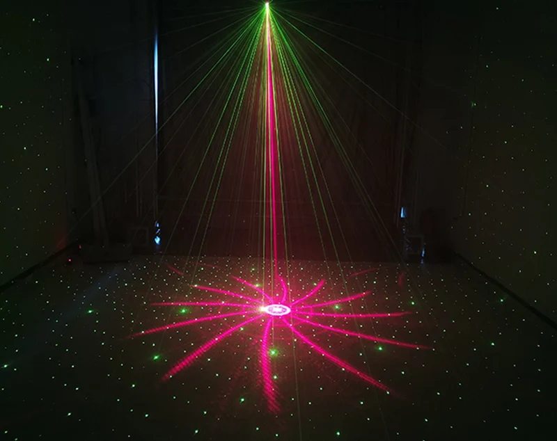 WECONIC 2-in-1 Laser LED Disco Ball Party Light (Small)