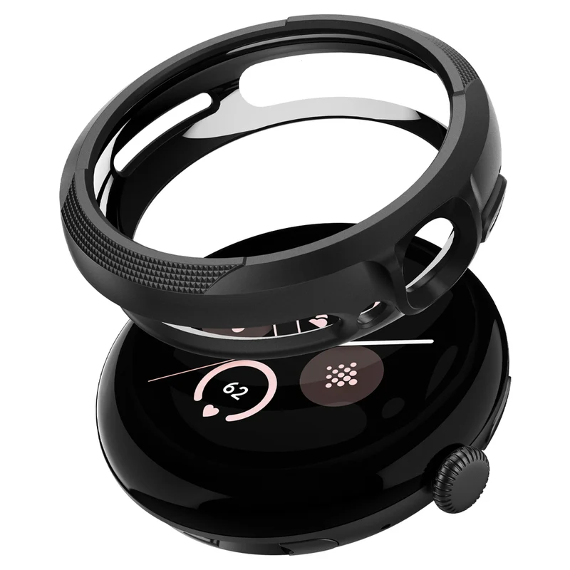 Spigen Google Pixel Watch 3 45mm Liquid Air Case - Black