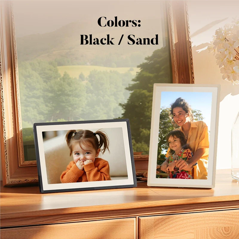Pexar 2K Vivkeep Pro 11" Smart Digital Photo Frame 32GB (Sand)