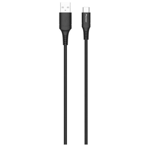 Pioneer USB-C Braided Cable 1m - USB-A to USB-C Charging Data Cable