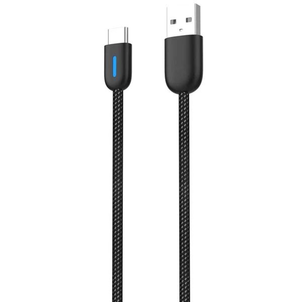 Pioneer USB-C Braided Cable 1m - USB-A to USB-C Charging Data Cable