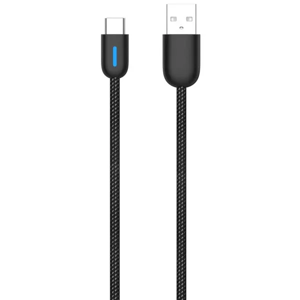 Pioneer USB-C Braided Cable 1m - USB-A to USB-C Charging Data Cable
