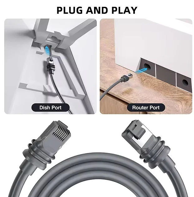 Wildernet 25m cable for Starlink Gen 3