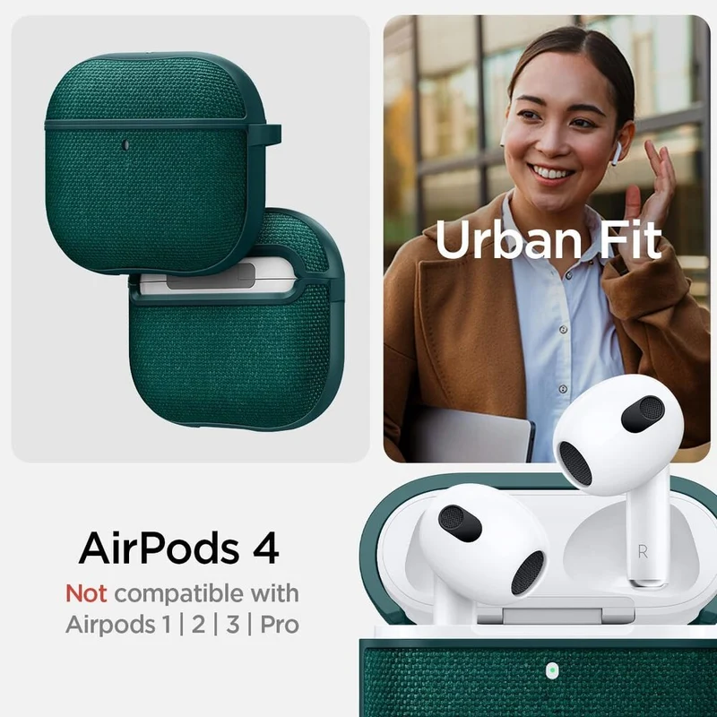 Spigen AirPods 5 / 4 Urban Fit Case (Midnight Green)