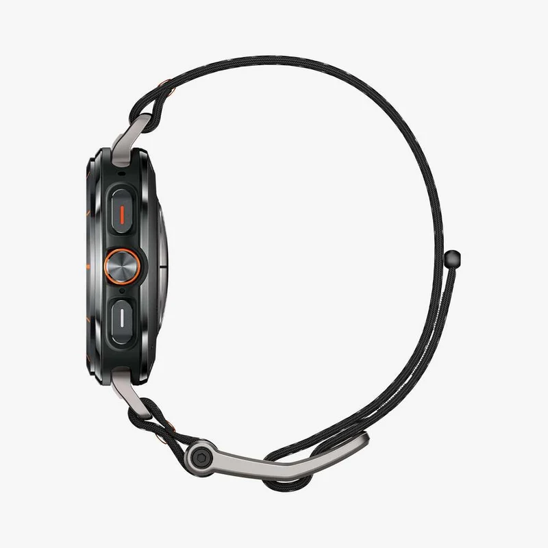 Spigen Galaxy Watch Ultra 2 47mm 2026 / Ultra 2025 2024 DuraPro Flex Watch Band (Black)