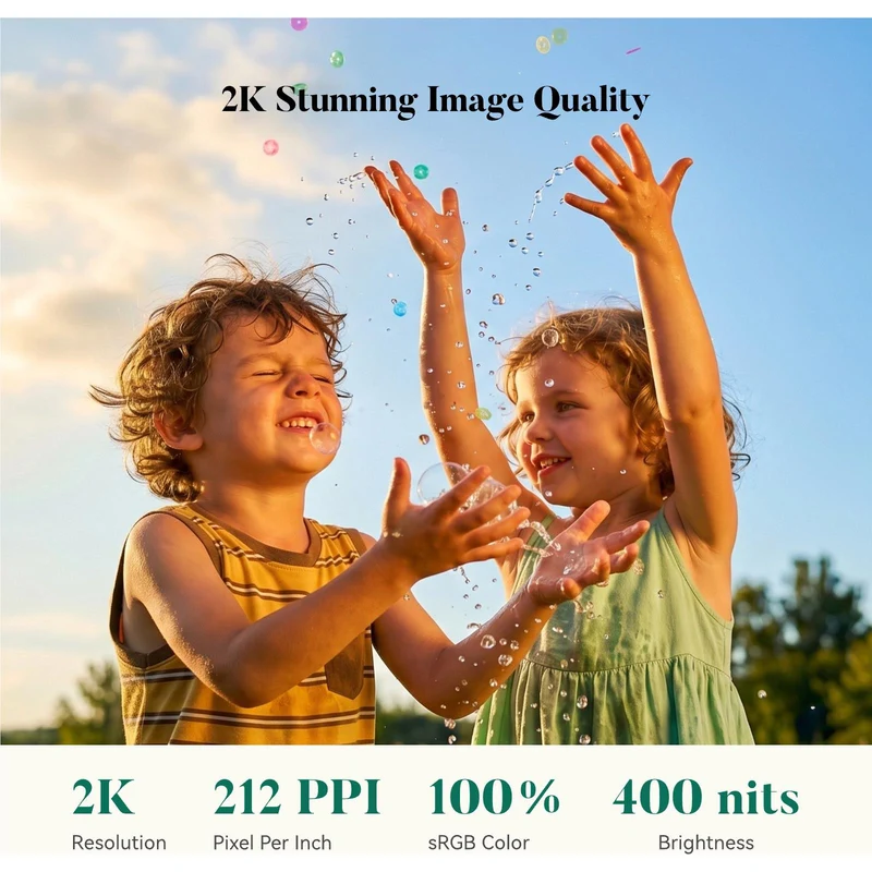 Pexar 2K Vivkeep Pro 11" Smart Digital Photo Frame 32GB (Black)