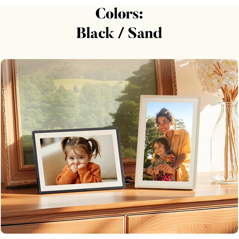Pexar 2K Vivkeep Pro 11" Smart Digital Photo Frame 32GB (Black)