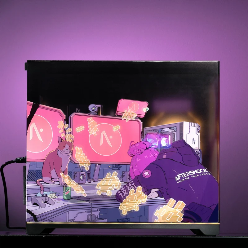 Aftershock Lofi Girl | RTX 5060Ti OC 16GB | Ryzen 5 7500F | Desktop Gaming PC