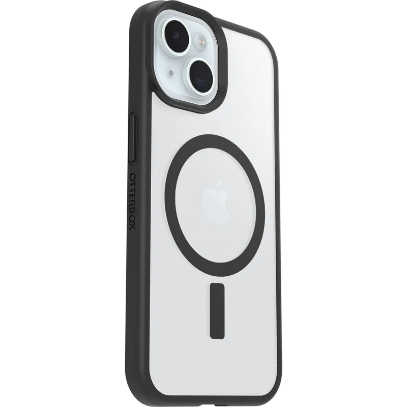 OtterBox React MagSafe Case - For iPhone 17e/16e/15/14/13 - Clear/Black -