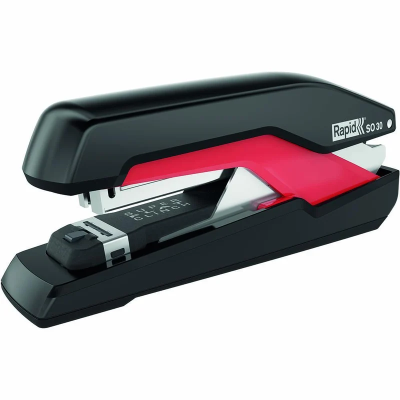 Rapid So30 Omnipress Stapler Full Strip 30 Sheet Black/Red