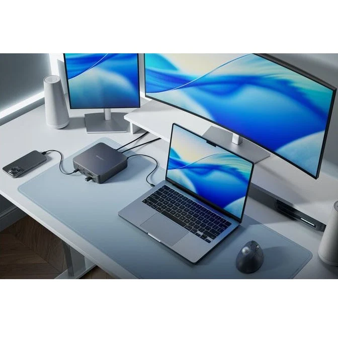 Kensington Docking Station SD5010T5 EQ Thunderbolt 5 Triple 4K Dock 140W Power
