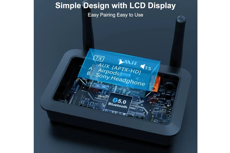 1Mii B03+ Plus Bluetooth 53 Transmitter and Receiver