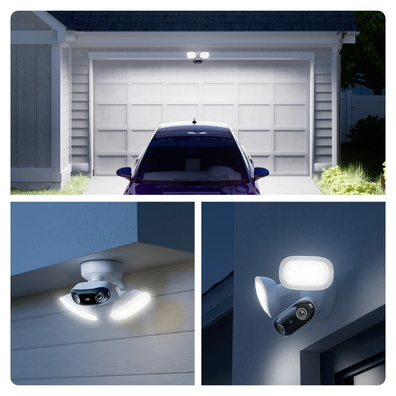 Reolink PoE Security Camera Elite Pro Floodlight PoE 16MP Dual Lens Smart Detection