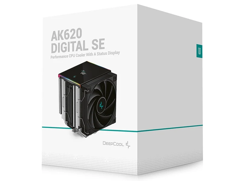 Deepcool AK620 DIGITAL SE CPU Cooler - Black (R-AK620-BKADMN-GJD)