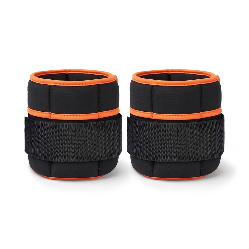 Everfit Adjustable Ankle Wrist Weights 1 Pair 0.9-4.55kg Leg Arm Pilates Gym