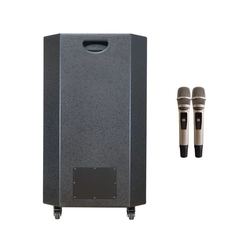 Soncamedia KBEATBOX CB-41NEO – 15" Big Box Karaoke Speaker System | 200W RMS | Wireless Mics
