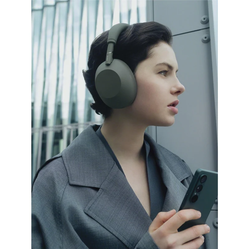 Sony WH-1000XM6 Premium Noise Cancelling Over-Ear Headphones (Olive Grey)