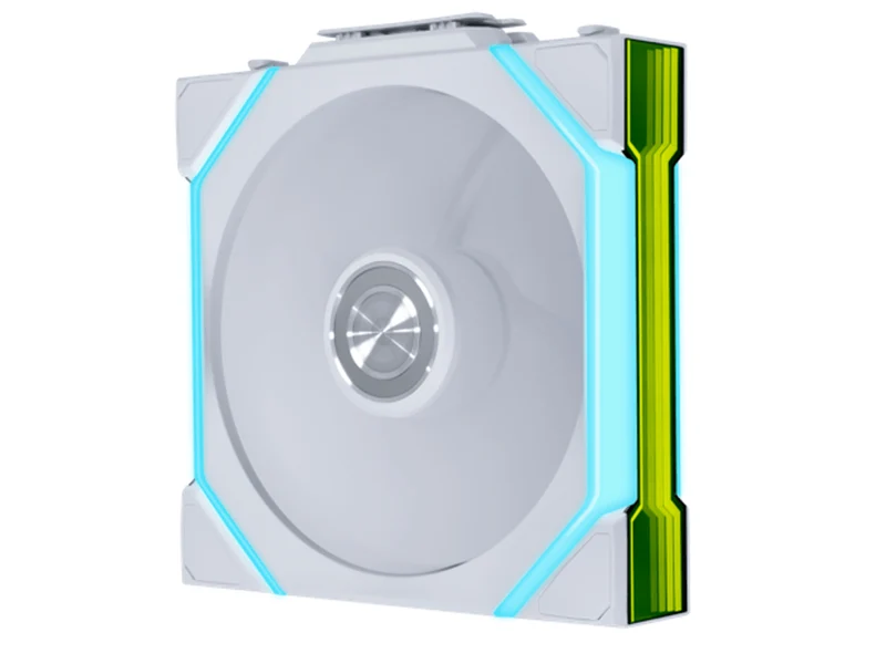 Lian Li Uni Fan SL Flex 120mm Reverse Blade ARGB Fan - White (12RSL1F1W)