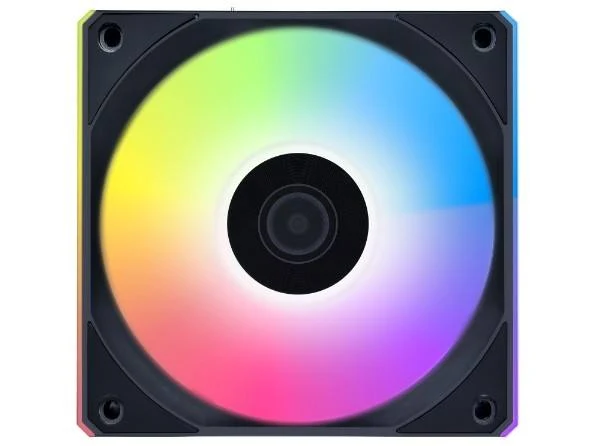 Lian Li Uni Fan SL Flex 120mm Reverse Blade ARGB Fan 3 Pack - Black (12RCL1F3B)