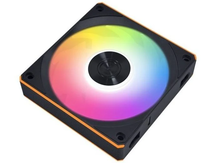 Lian Li Uni Fan SL Flex 120mm Reverse Blade ARGB Fan 3 Pack - Black (12RCL1F3B)