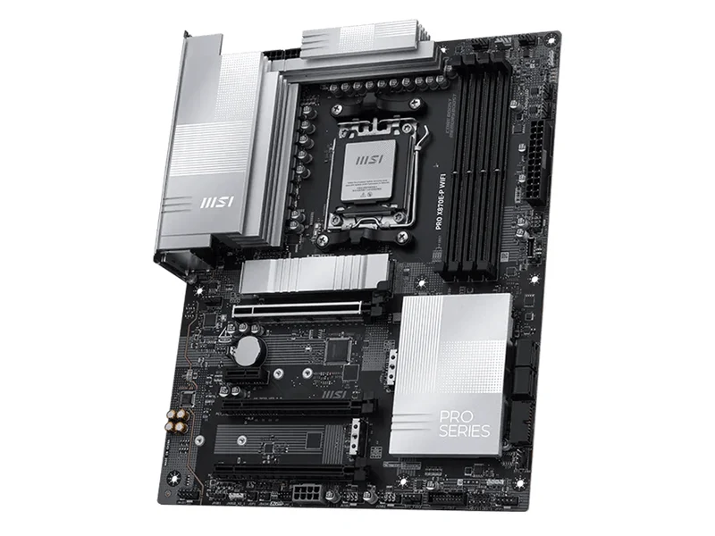 MSI PRO X870E-P WIFI AMD AM5 DDR5 Wi-Fi 7 ATX Motherboard