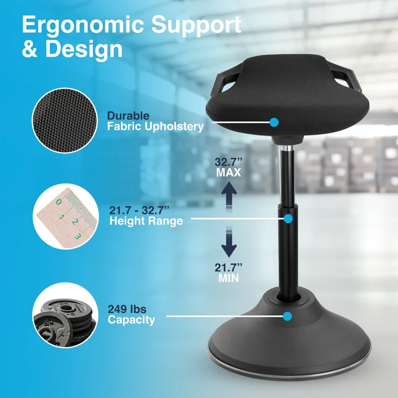Desky Sit Stand Pro Active Stool