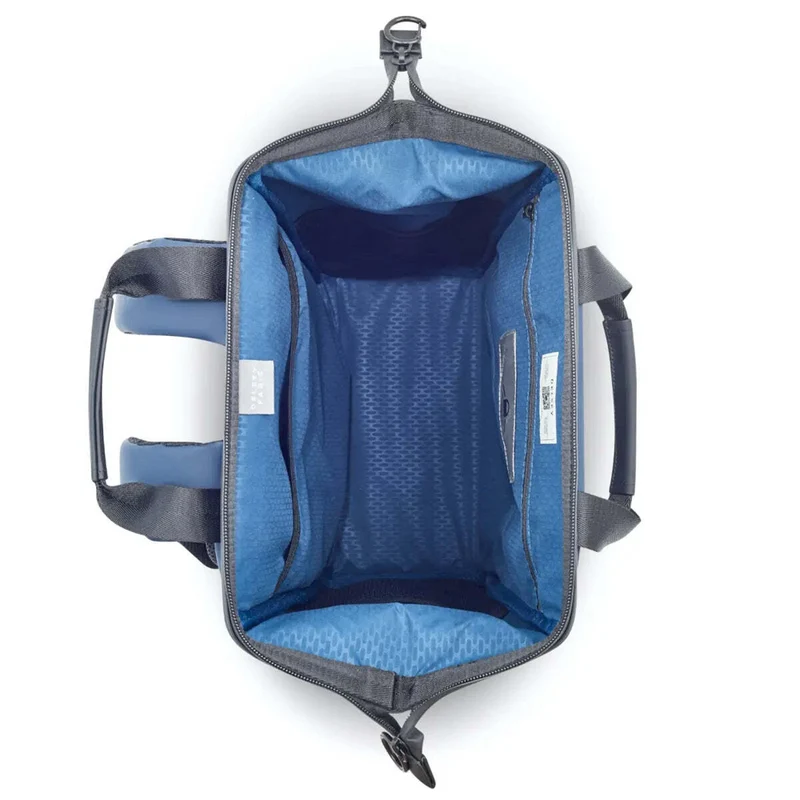 Delsey Turenne Soft 14" Laptop Backpack with RFID Night Blue, Size D