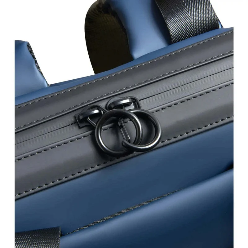 Delsey Turenne Soft 14" Laptop Backpack with RFID Night Blue, Size D