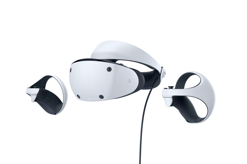 PlayStation VR2 PS5 VR-Headset gebraucht, leichte Kratzer, OVP komplett