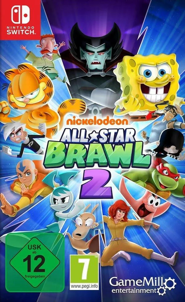 Nickelodeon All-Star Brawl 2 – Actionspiel für Nintendo