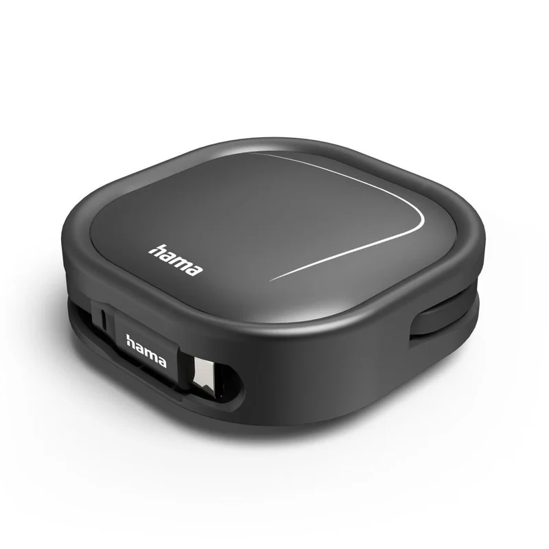 Hama Ausziehbares Ladekabel USB-C-USB-C 60W 1m Schnellladen