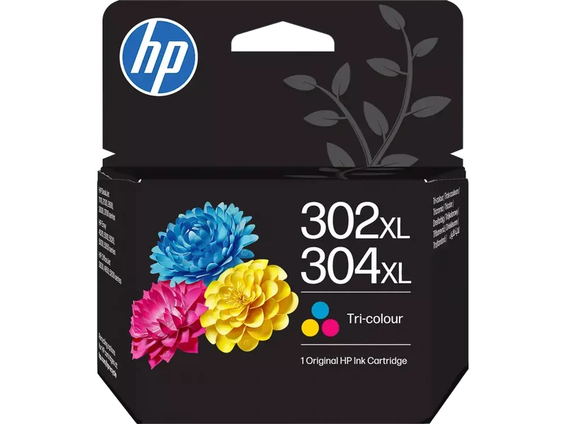 HP 302XL/304XL Tri-Color Original Druckerpatrone