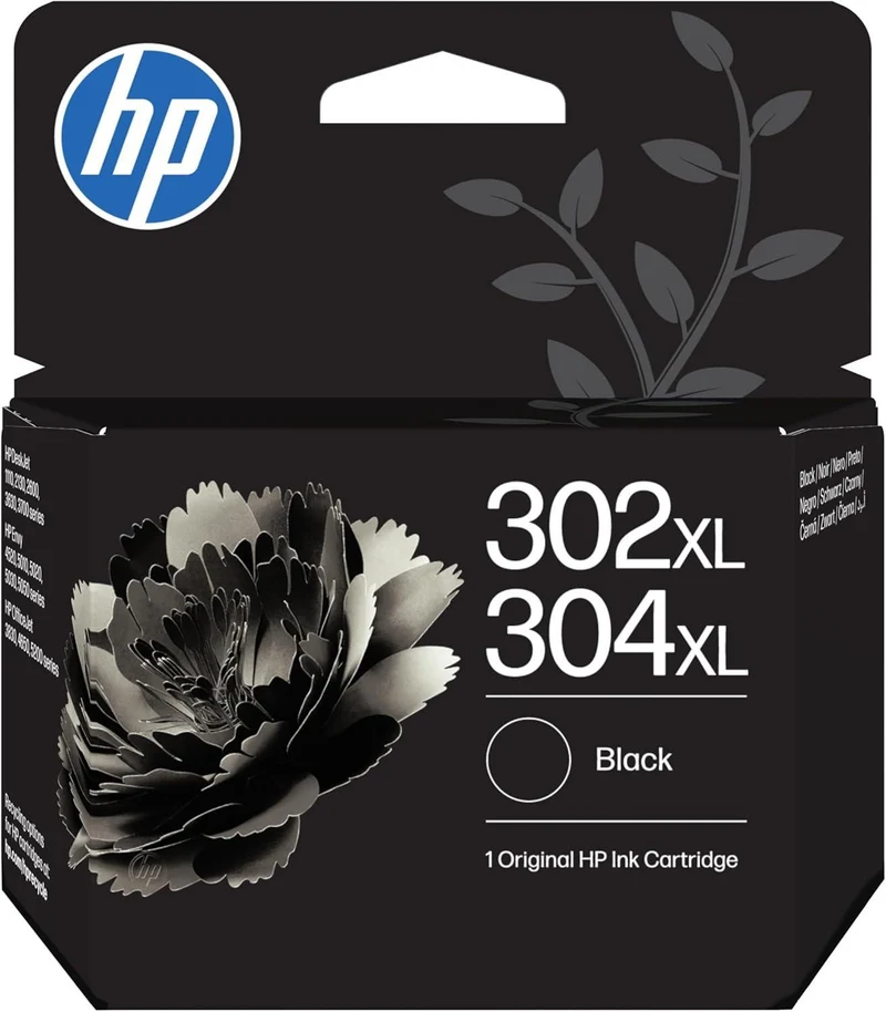 HP 302XL/304XL Originalpatrone Schwarz – für Envy/DeskJet