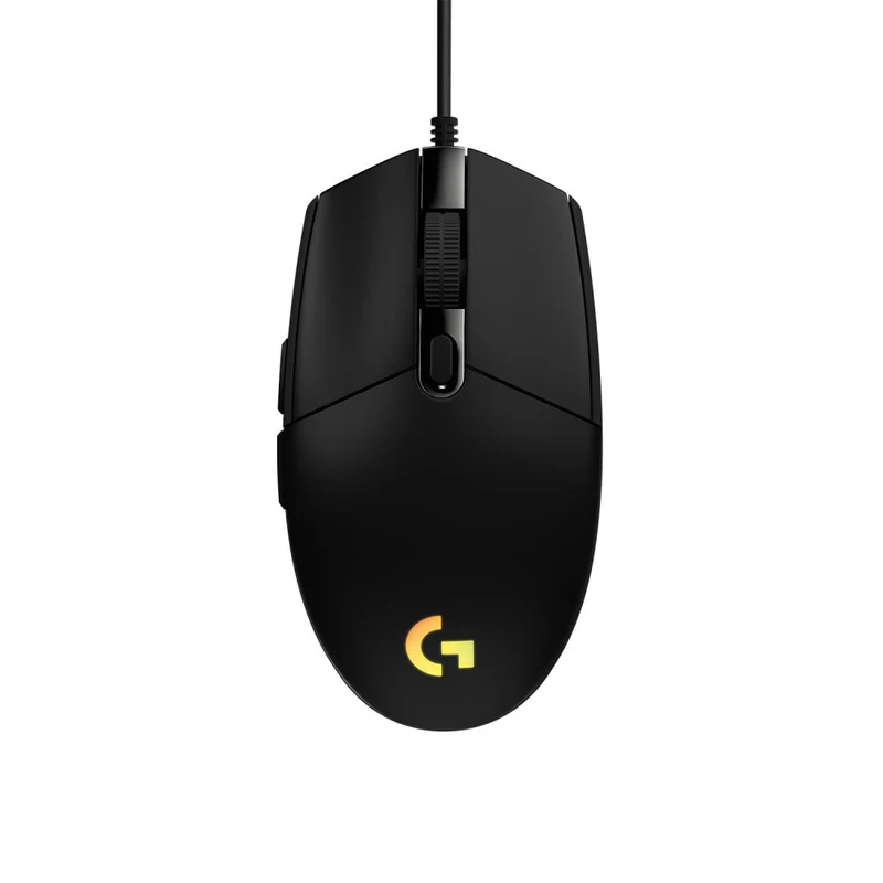 Logitech G203 Gaming-Maus, 8.000 DPI, RGB, 6 Tasten, Schwarz B-Ware
