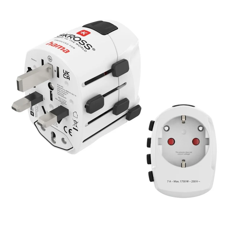 Hama World Travel Pro Reiseadapter - Universal Typ