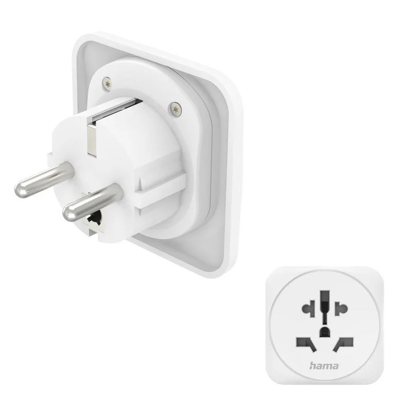 Hama 00223462 Reiseadapter Typ E/F 3-polig